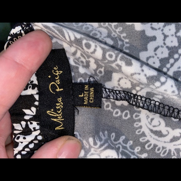 flowy patterned hippy pants - Picture 2 of 4